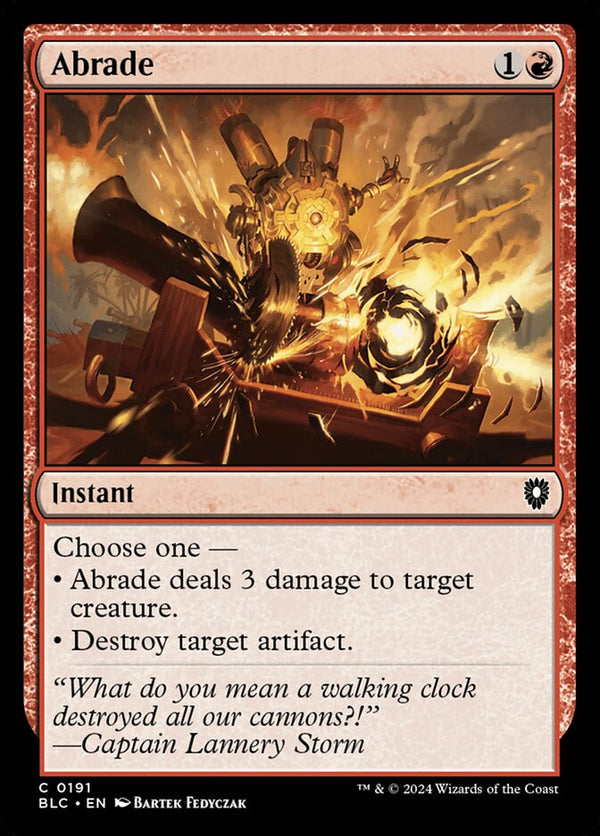 Abrade - Magic: The Gathering