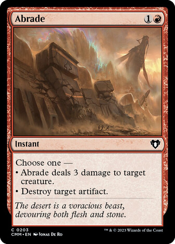 Abrade - Magic: The Gathering