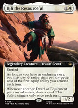 Kili the Resourceful (Extended Art) - Magic: The Gathering