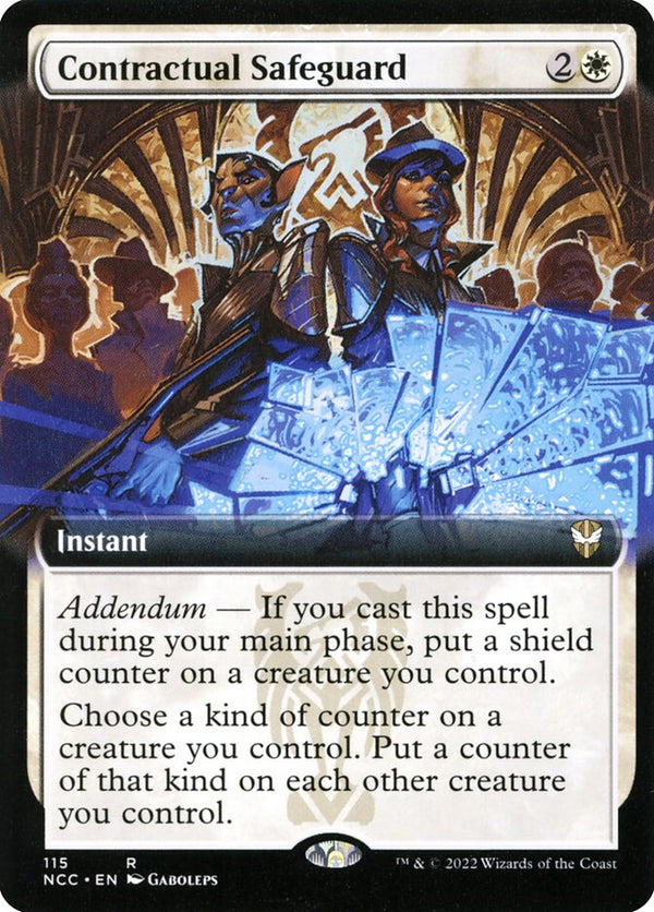 Contractual Safeguard (Extended Art) - Magic: The Gathering