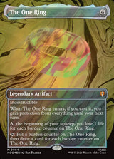 The One Ring (Borderless) (Surge Foil) - Magic: The Gathering