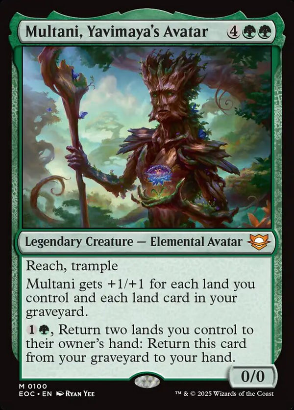 Multani, Yavimaya's Avatar - Magic: The Gathering