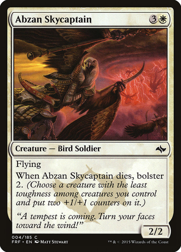Abzan Skycaptain - Magic: The Gathering