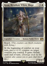 Rosa, Resolute White Mage - Magic: The Gathering