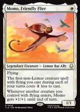 Momo, Friendly Flier - Magic: The Gathering