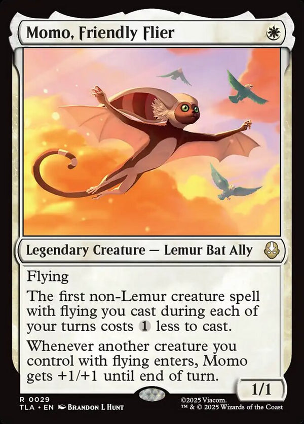 Momo, Friendly Flier - Magic: The Gathering