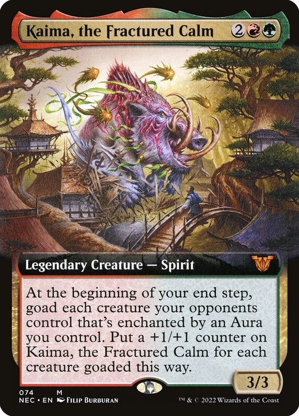 Kaima, the Fractured Calm (Extended Art) - Magic: The Gathering