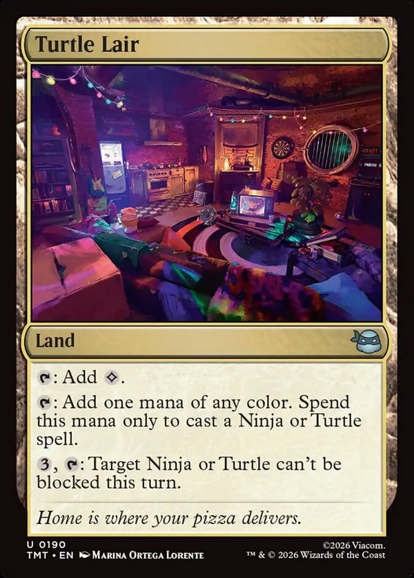 Turtle Lair - Magic: The Gathering