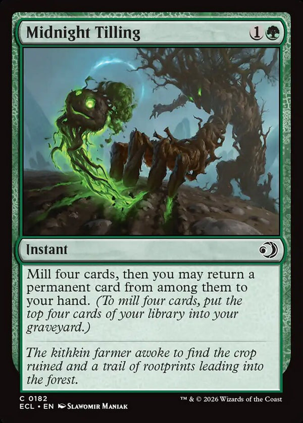 Midnight Tilling - Magic: The Gathering