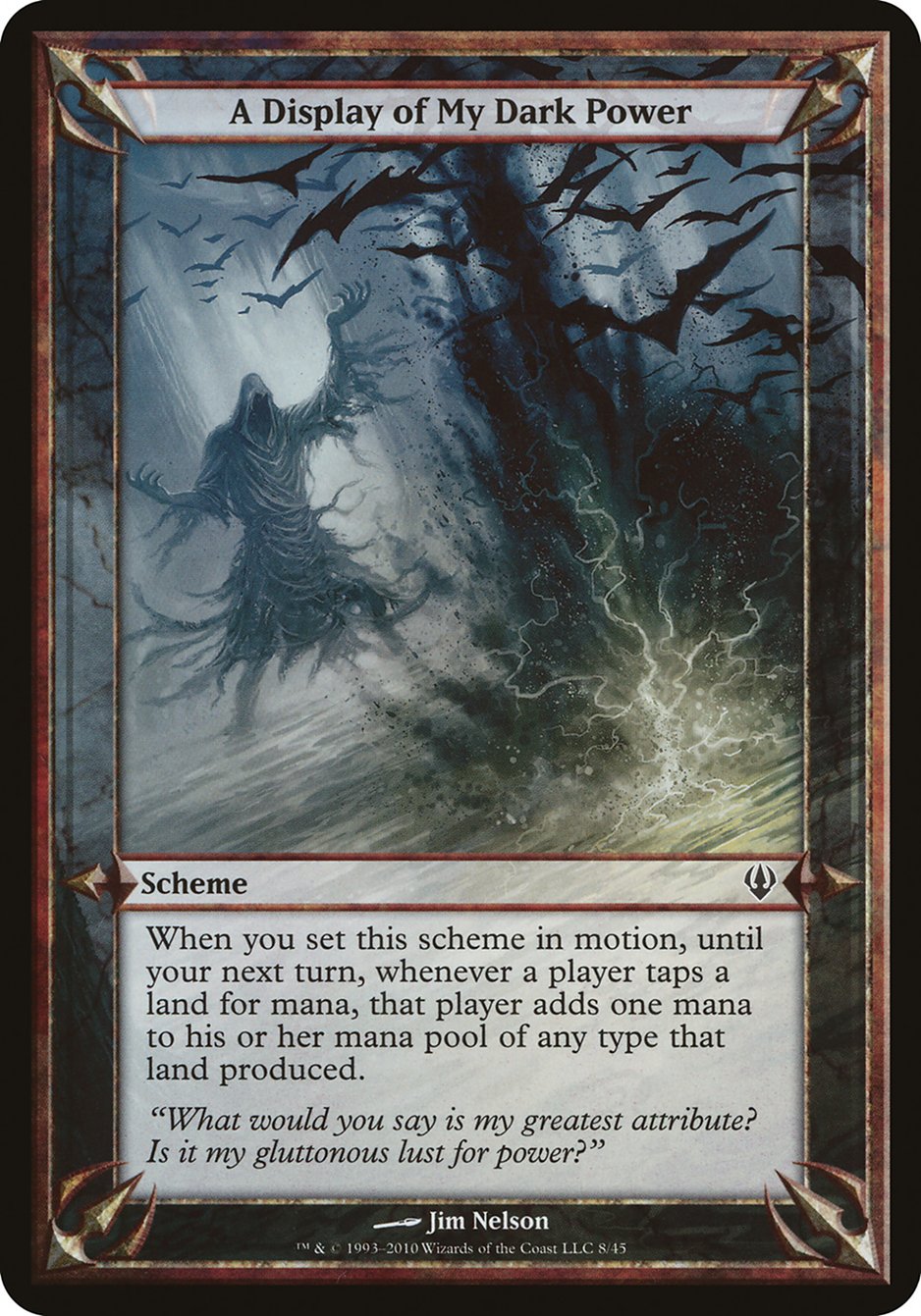 A Display of My Dark Power (Archenemy)