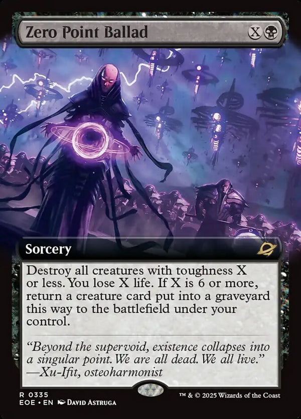 Zero Point Ballad (Extended Art) - Magic: The Gathering