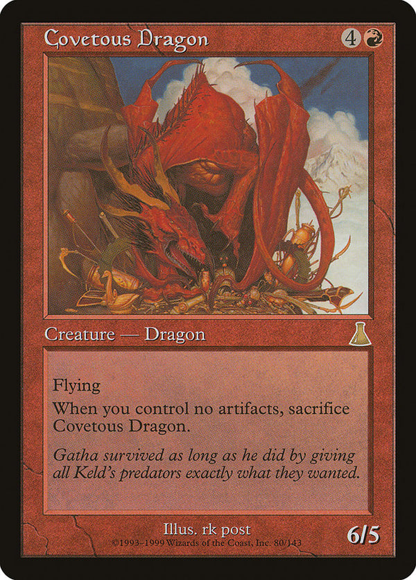Covetous Dragon - Magic: The Gathering