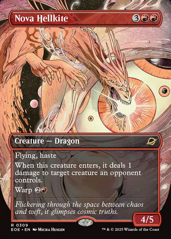 Nova Hellkite (Borderless) - Magic: The Gathering
