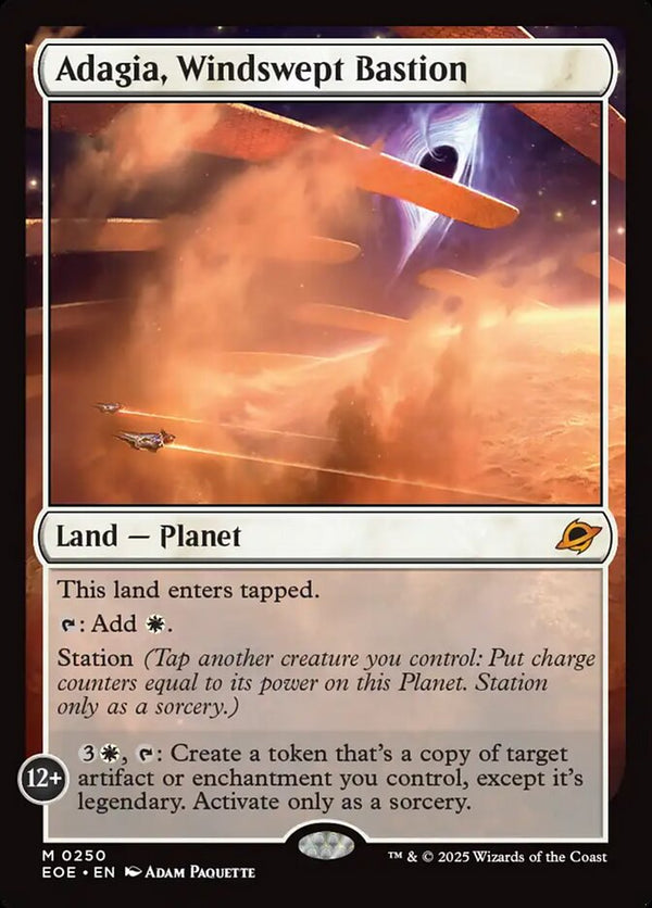 Adagia, Windswept Bastion - Magic: The Gathering
