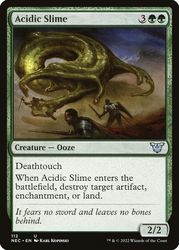 Acidic Slime - Magic: The Gathering