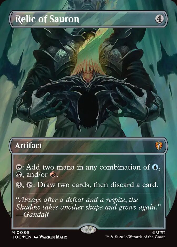 Relic of Sauron (Borderless) (Surge Foil)