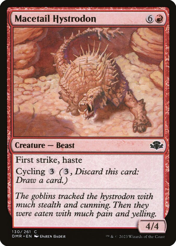 Macetail Hystrodon - Magic: The Gathering