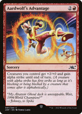 Aardwolf's Advantage - Magic: The Gathering
