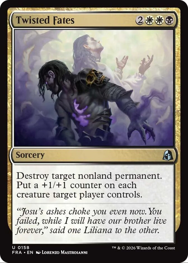 Twisted Fates (FRA 158) - Magic: The Gathering