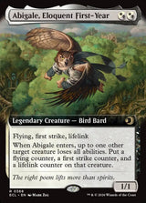 Abigale, Eloquent First-Year (Extended Art) - Magic: The Gathering