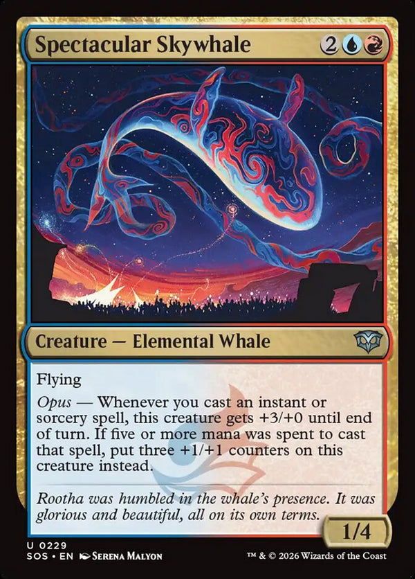 Spectacular Skywhale - Magic: The Gathering