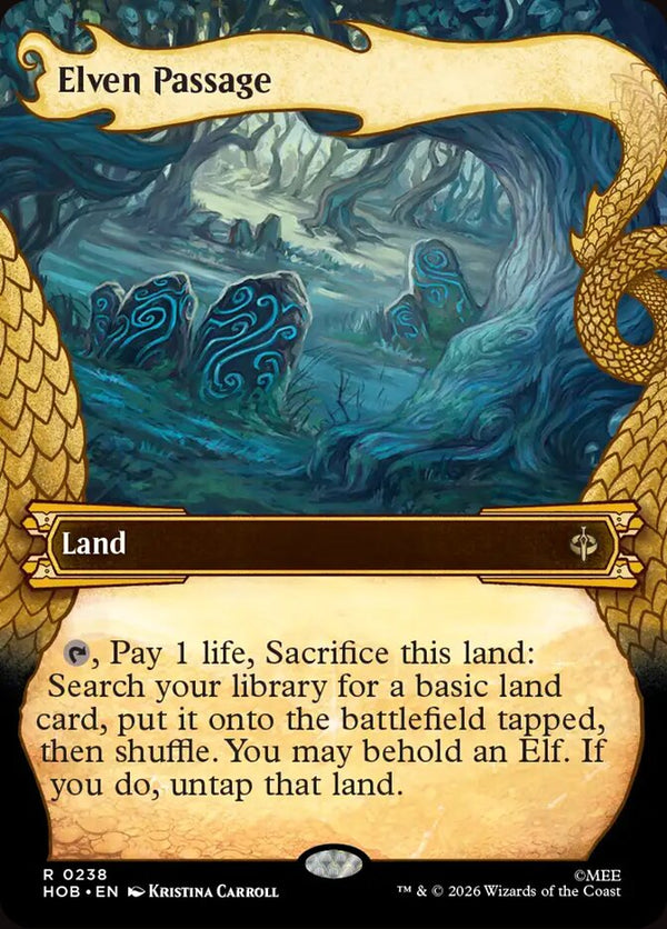 Elven Passage (Showcase) - Magic: The Gathering