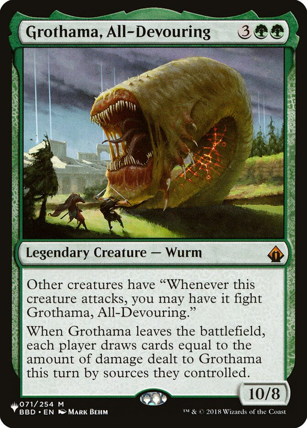 Grothama, All-Devouring - Magic: The Gathering