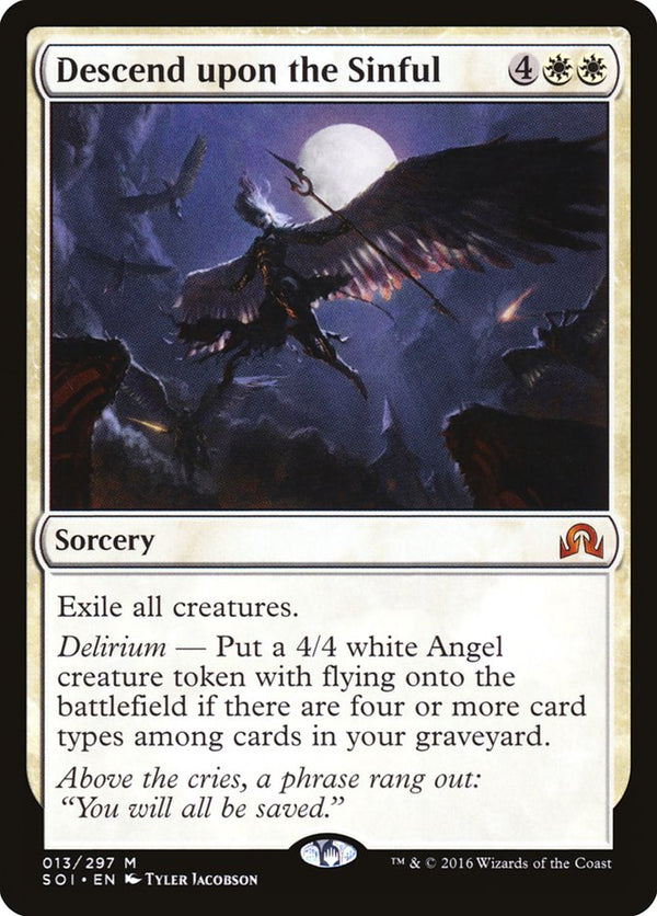 Descend upon the Sinful - Magic: The Gathering
