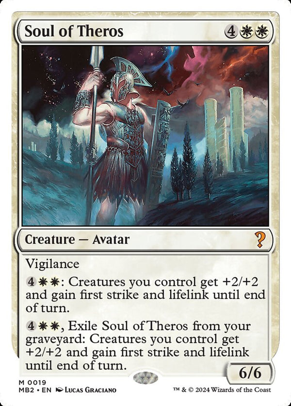 Soul of Theros (White Border) - Magic: The Gathering