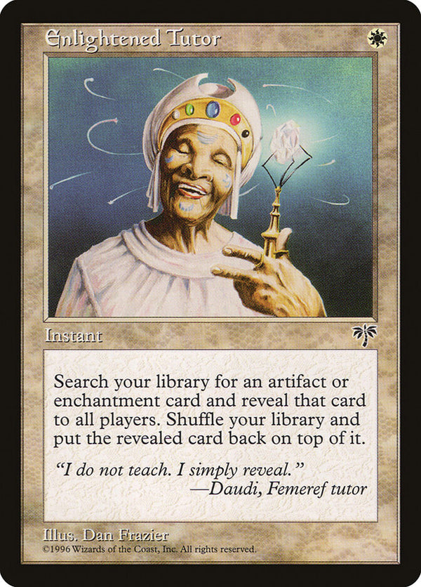 Enlightened Tutor (MIR) - Magic: The Gathering