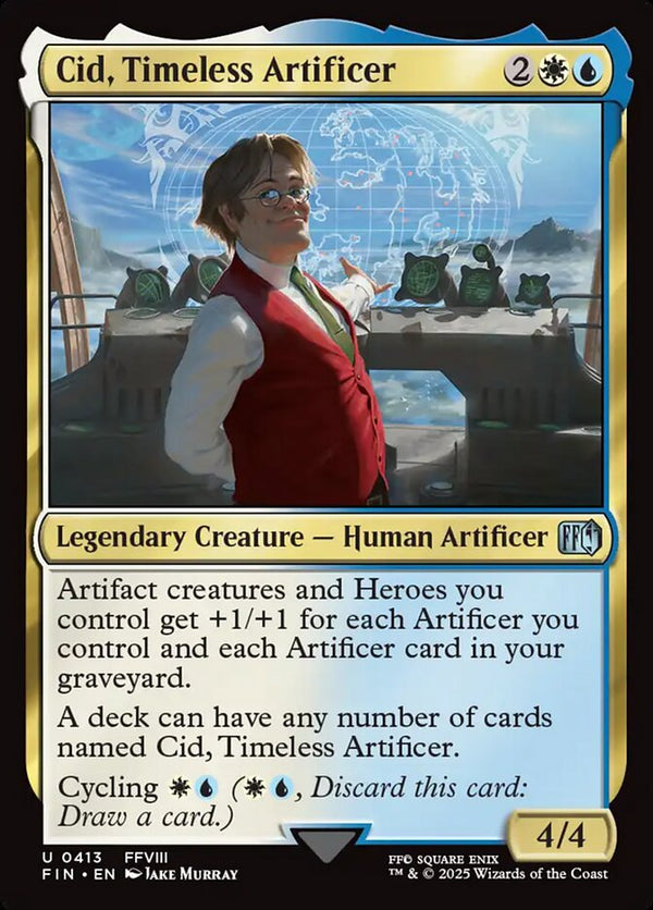 Cid, Timeless Artificer (0413) - Magic: The Gathering
