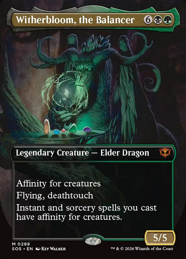Witherbloom, the Balancer (Borderless) (SOS 288) - Magic: The Gathering