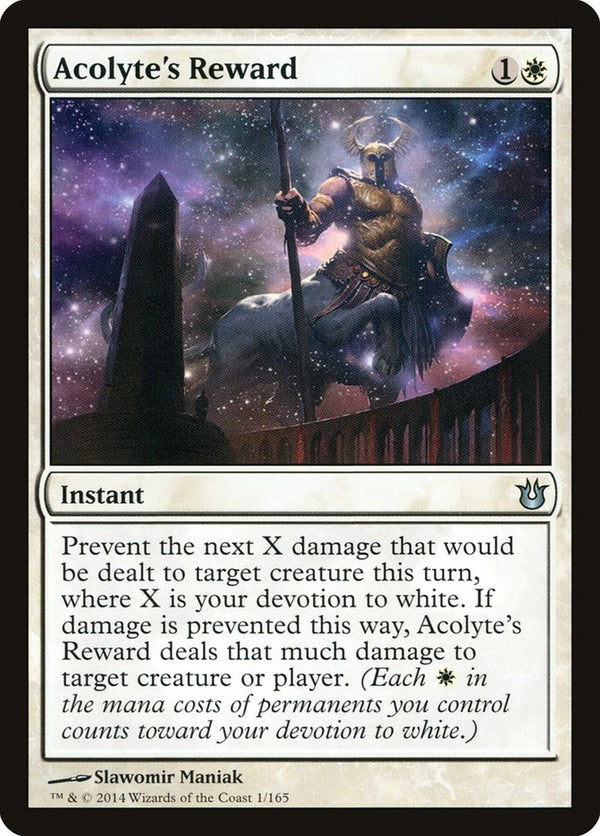 Acolyte's Reward - Magic: The Gathering