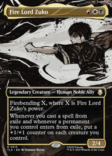 Fire Lord Zuko (Borderless) - Magic: The Gathering