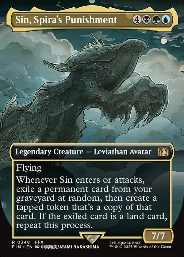 Sin, Spira's Punishment (Borderless) - Magic: The Gathering