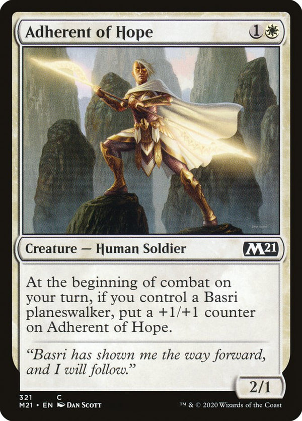 Adherent of Hope - Magic: The Gathering