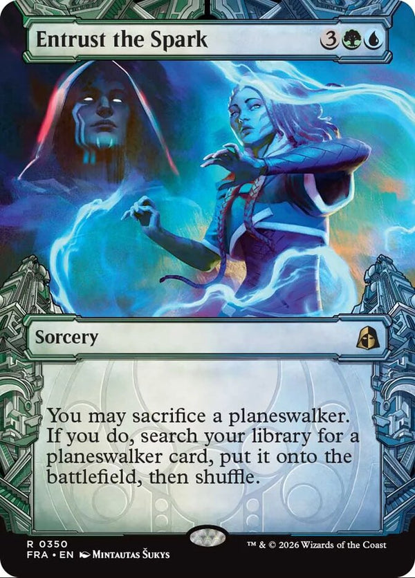 Entrust the Spark (Showcase) (FRA 350) - Magic: The Gathering