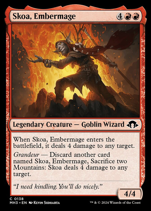 Skoa, Embermage - Magic: The Gathering