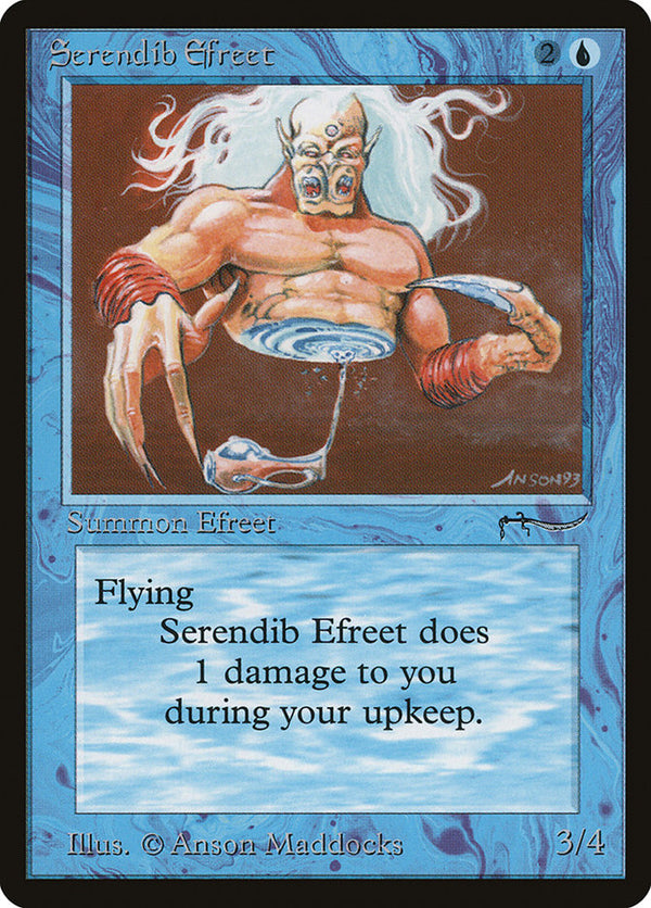Serendib Efreet - Magic: The Gathering