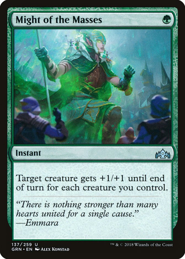 Might of the Masses - Magic: The Gathering