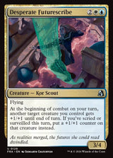 Desperate Futurescribe (FRA 129) - Magic: The Gathering