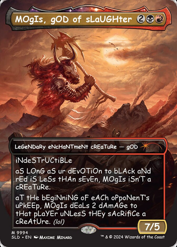 MOgIs, gOD of sLaUGHter (9994) - Magic: The Gathering