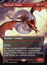 Draconic Visitor (Borderless) (FRA 368) - Magic: The Gathering