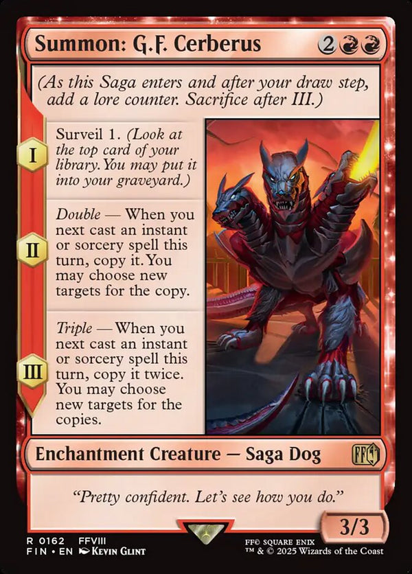 Summon: G.F. Cerberus - Magic: The Gathering