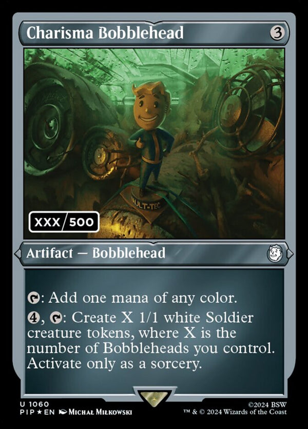 Charisma Bobblehead (Serial Numbered) - Magic: The Gathering