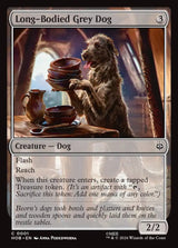 Long-Bodied Grey Dog (HOB 1) - Magic: The Gathering