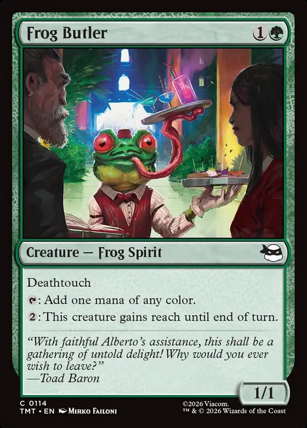 Frog Butler - Magic: The Gathering
