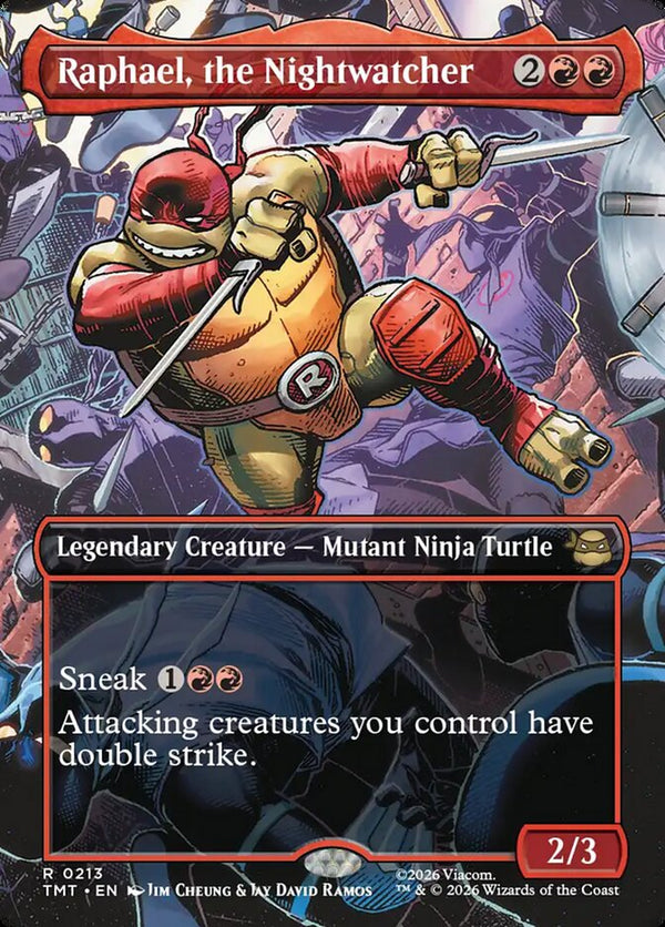Raphael, the Nightwatcher (Borderless) - Magic: The Gathering
