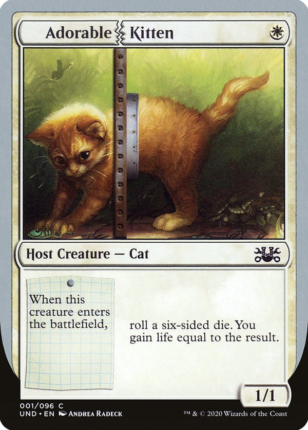 Adorable Kitten - Magic: The Gathering