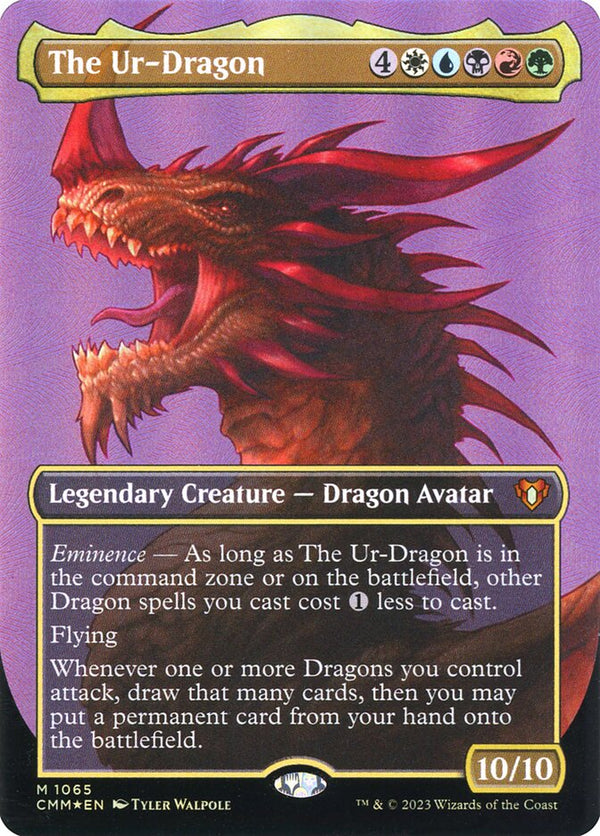 The Ur-Dragon (Textured Foil) - Magic: The Gathering